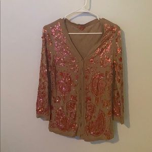 Sequin Cardigan Chan Luu